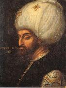 Paolo Veronese Portrait of Mehmed II by Italian artist Paolo Veronese. Sweden oil painting artist